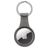 Xccess Keychain Coque Apple AirTag Porte-clés en Silicone Souple - Noir