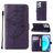Mobigear Butterfly Housse Realme 9 Pro Etui Porte-Monnaie - Violet