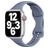 Mobigear Sport Slim Bracelet Silicone Apple Watch Fermeture à clou et passant - 49/46/45/44 mm - Lavande