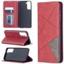 Mobigear Rhombus Slim Samsung Galaxy S21 Étui - Rouge