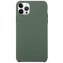 Mobigear Rubber Touch Coque iPhone 15 Pro Coque arrière en Silicone - Vert