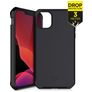 ITSkins SpectrumSolid Coque iPhone 12 Pro Max Coque arrière en TPU Souple Anti-Chocs - Plain Black