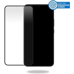 Mobilize Premium Samsung Galaxy S22 Plus Verre trempé Protection d'écran - Compatible Coque - Noir