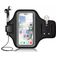 Mobigear Go Active Brassard Téléphone Google Pixel 4a 5G Brassard Coque de Sport en Neoprène - Noir