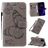 Mobigear Butterfly Housse iPhone 11 Etui Porte-Monnaie - Gris