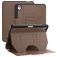 Mobigear Magnetic Folio Coque iPad Air 11 Pouces (2024) Etui + Porte-crayon - Marron