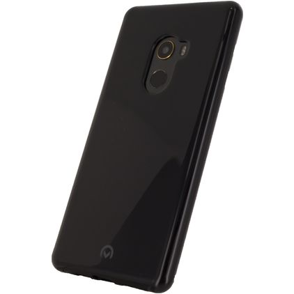 Mobilize Gelly Coque Xiaomi Mi Mix 2 Coque arrière en TPU Souple - Noir
