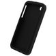 Xccess Coque iPhone 4 Coque arrière en Silicone - Noir