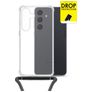 My Style Loop Transparente Samsung Galaxy S26 FE Coque avec cordon en TPU Souple - Transparent