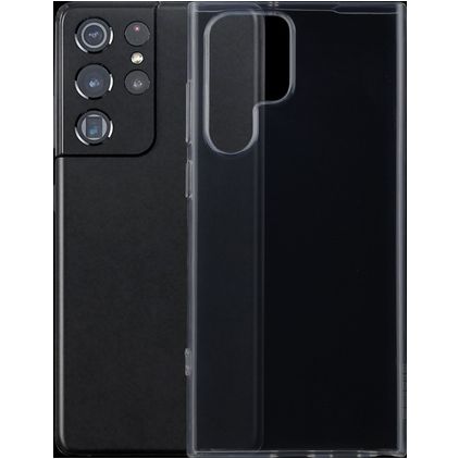 Mobigear Ultra Thin Coque Transparente Samsung Galaxy S22 Ultra Coque arrière en TPU Souple Extra-fin - Transparent