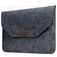 Mobigear Envelope Pochette Ordinateur portable en Feutre 15 - 16 Pouces Housse ordinateur - Noir