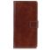Mobigear Basic Housse Alcatel 1C (2019) Etui Porte-Monnaie - Marron
