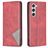 Mobigear Rhombus Slim Housse Samsung Galaxy S24 Etui - Rouge