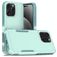 Mobigear Heavy Armor Coque iPhone 16 Pro Max Coque arrière Rigide Anti-Chocs - Vert