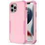 Mobigear Ultra Tough Coque iPhone 14 Coque arrière Rigide Anti-Chocs - Rose