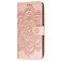 Mobigear Mandala Housse Motorola One Hyper Etui Porte-Monnaie - Rose doré