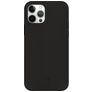 Valenta Snap Luxe Coque iPhone 12 Pro Coque arrière en Cuir Véritable - Noir