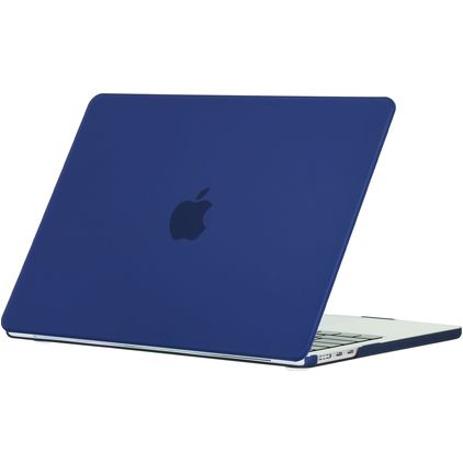 Mobigear Matte MacBook Air 15 Pouces (2023-2026) Coque - Bleu Marin - Model A2941 / A3114 / A3241 / A3448