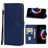 Mobigear Wallet Housse Motorola Edge 30 Neo Etui Porte-Monnaie - Bleu