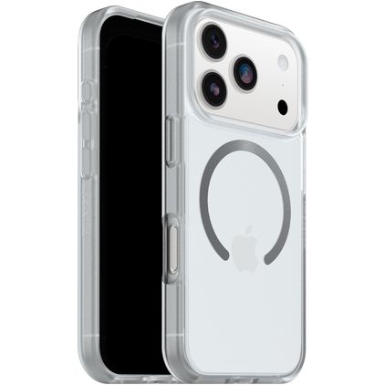 Otterbox React Coque Transparente iPhone 17 Pro MagSafe Coque arrière Rigide Anti-Chocs - Transparent