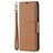 Mobigear Excellent Housse Samsung Galaxy A12 Etui Porte-Monnaie - Cognac