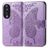 Mobigear Butterfly Housse HONOR 90 Etui Porte-Monnaie - Violet