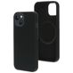 Mobiparts Coque iPhone 13 MagSafe Coque arrière en Silicone - Noir