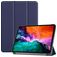 Mobigear Tri-Fold Coque iPad Pro 12.9 Pouces (2021) Etui - Dark Blue