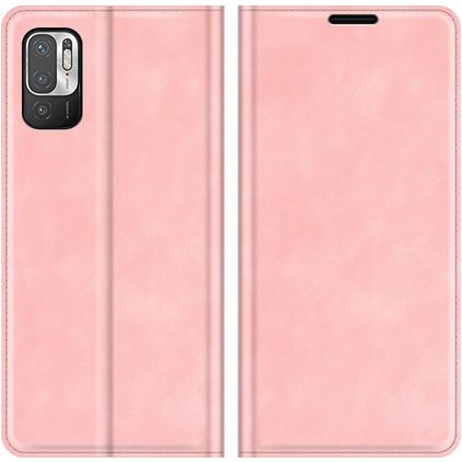 Mobigear Retro Slim Housse POCO M3 Pro Etui Porte-Monnaie - Rose