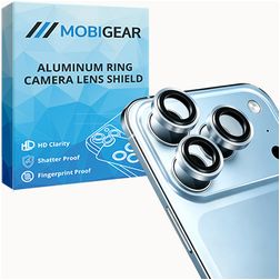 Mobigear Single Lens iPhone 18 Pro Verre trempé Protection Objectif Caméra - Compatible Coque - Light Blue