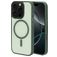 Mobiparts Hardcover iPhone 16 Pro MagSafe Plastique rigide Coque arrière - Satin Green