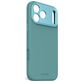 Decoded Coque iPhone 17 Pro Max Coque arrière en Silicone - Retro Blue