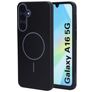Mobiparts Slim Line Coque Samsung Galaxy A16 MagSafe Coque arrière Rigide - Onyx Black