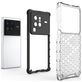 Mobigear Honeycomb Coque Vivo X80 Pro Coque arrière Rigide Anti-Chocs - Vert