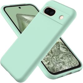 Mobigear Colors Coque Google Pixel 8a Coque arrière en TPU Souple - Vert