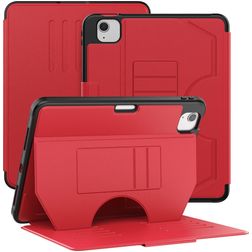Mobigear Magnetic Folio Coque iPad Pro 11 Pouces (2022) Etui + Porte-crayon - Rouge