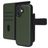 Mobiparts Housse iPhone 17 Etui avec Coque Détachable en Cuir Véritable Porte-Monnaie - Vert