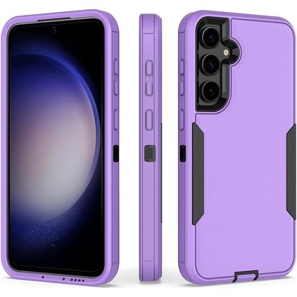 Mobigear Ultra Tough Coque Samsung Galaxy S23 FE Coque arrière Rigide Anti-Chocs - Violet