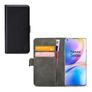 Mobilize Classic Gelly Wallet Housse OnePlus 8 Pro Etui Porte-Monnaie - Noir