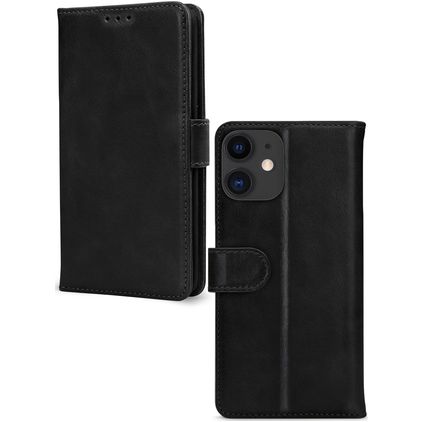 Mobilize Premium Gelly Wallet iPhone 11 Étui Portefeuille - Noir