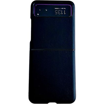 Mobigear Excellent Motorola Razr 40 Plastique rigide Coque arrière - Noir