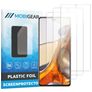 Mobigear Xiaomi 11T Protection d'écran Film - Compatible coque (Lot de 3)