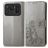 Mobigear Clover Housse Xiaomi Mi 11 Ultra Etui Porte-Monnaie - Gris