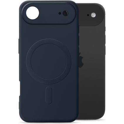 My Style Protective Flex Coque iPhone Air MagSafe Coque arrière en TPU Souple - Midnight Blue