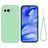 Mobigear Rubber Touch Coque Google Pixel 10a Coque arrière en Silicone - Vert