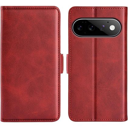 Mobigear Slim Magnet Housse Google Pixel 11 Pro Etui Porte-Monnaie - Rouge