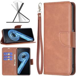 Mobigear Excellent Housse OPPO A96 Etui Porte-Monnaie - Marron