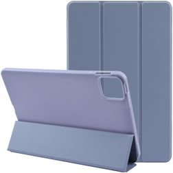 Mobigear Tri-Fold Gel Coque iPad Air 11 Pouces (2024) Etui en TPU,Similicuir - Violet