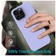 Mobigear Rubber Touch Coque iPhone 16 Pro Max Coque arrière en Silicone - Violet