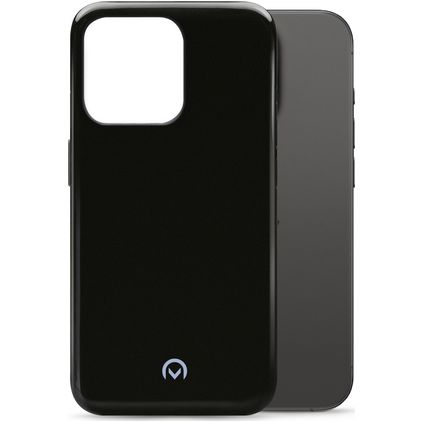 Mobilize Gelly Coque iPhone 15 Pro Coque arrière en TPU Souple - Noir